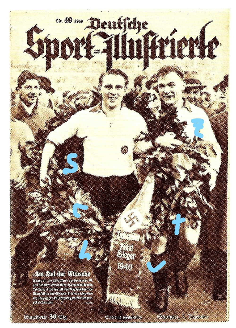 Dresdner SC 1940 Tschammer Pokal - 1.FCN Dynamo Dresden
