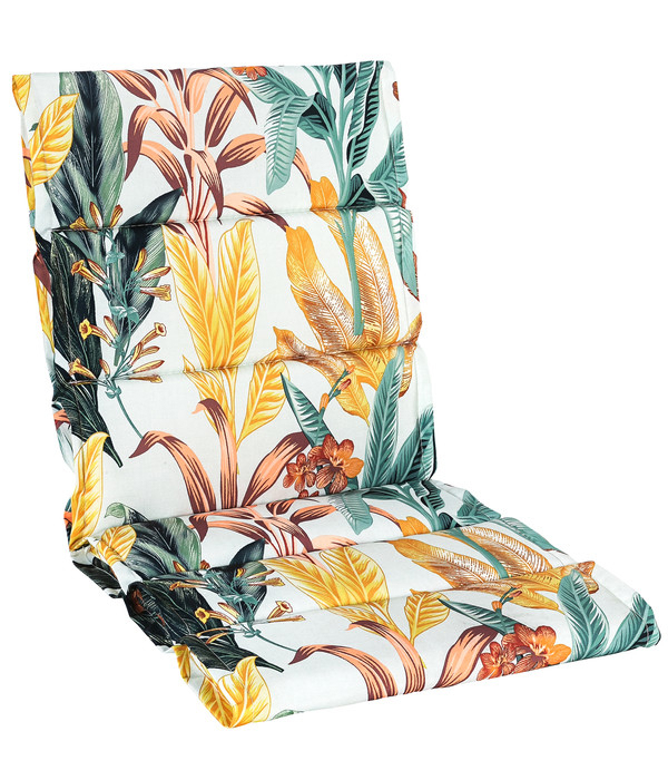NEU mit ETIKETT Niederlehner Polster Garten STUHL SESSEL AUFLAGE Modell: Bilbao Floral bunt