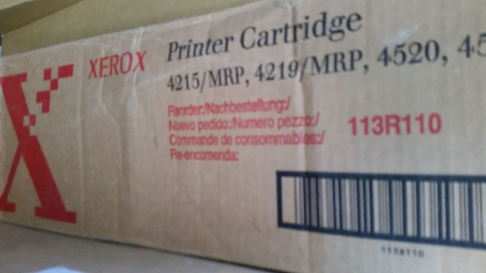 Xerox Toner Cartride 4215/MRP etc zu verkaufen