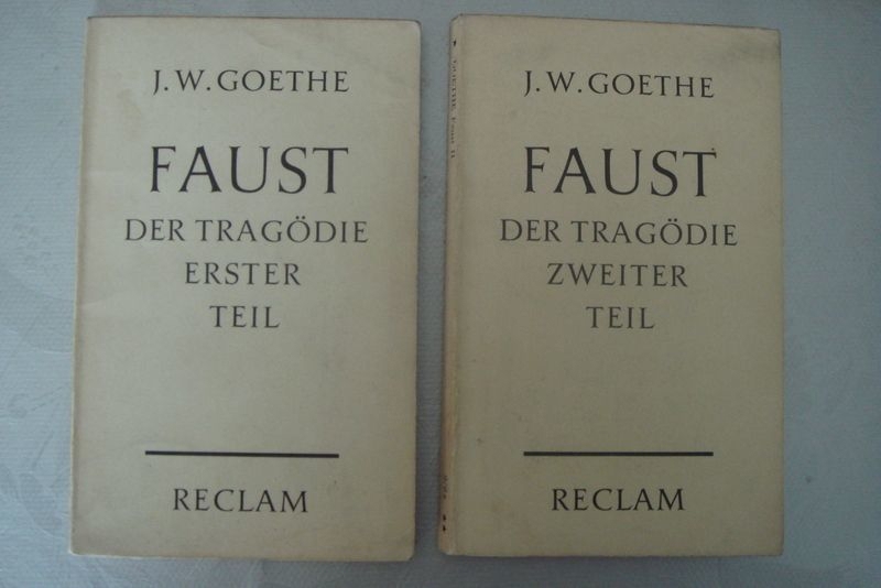 Reclam Hefte 10 Stück Faust etc.