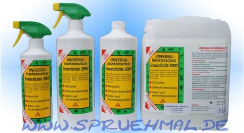 Insecticide 2000 - DAS Insektenschutzmittel - Eines für Alle