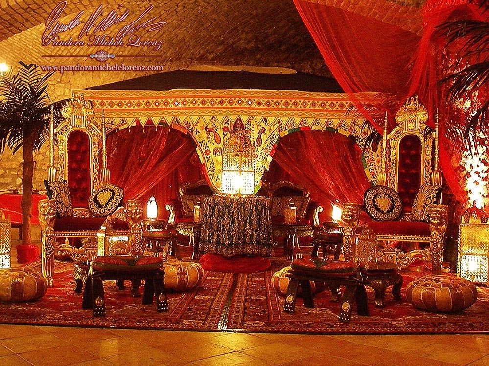 Zelt Verleih! Edle, eingerichtete Maharaja & Beduinen Deko-Wüstenzelte, Nomadenzelte, Lounge!