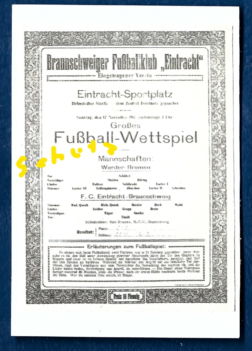 Eintracht Braunschweig Bild