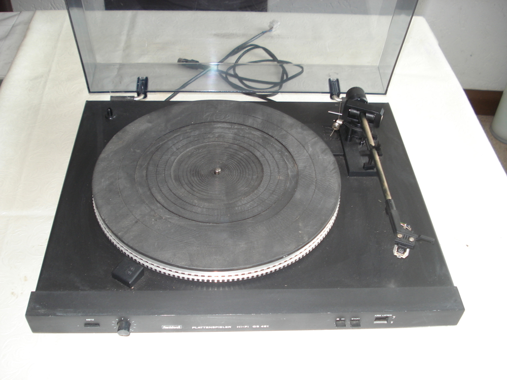 Alter Plattenspieler Renkforce Hi-Fi GS 461