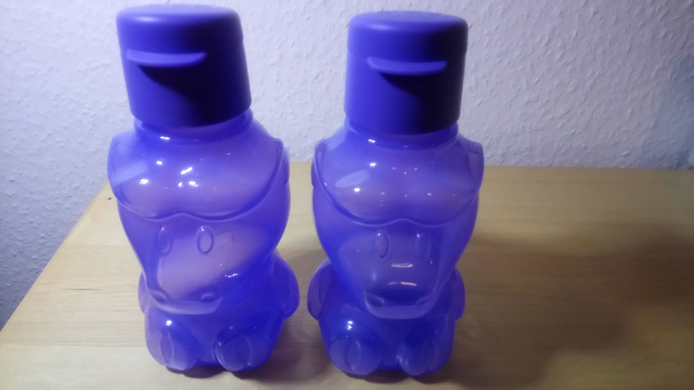 Tupperware 2x EcoEasy Büffel Flaschen 425 ml