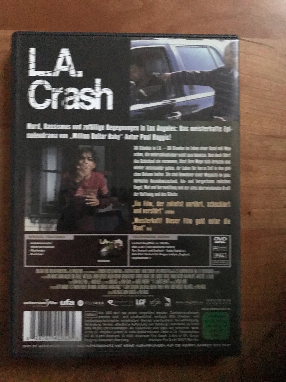 LA. Crash, DVD, Sandra Bullock, Ryan Phillippe