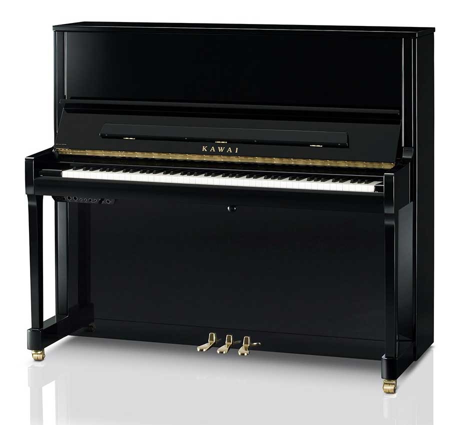 Klavier Kawai K-500ATX3 Silent, schwarz poliert, 5 Jahre Garantie