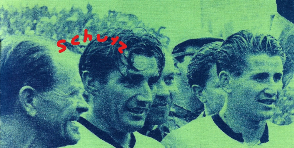 Sepp Herberger WM 1954 Deutschland-Ungarn - Bild