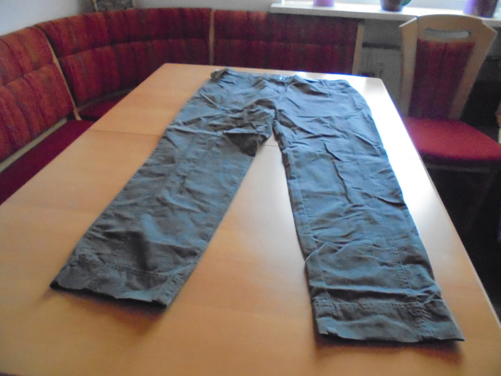 NEU: Damen Stretchhose Cargo Jeans grün Gr. 44 von Next