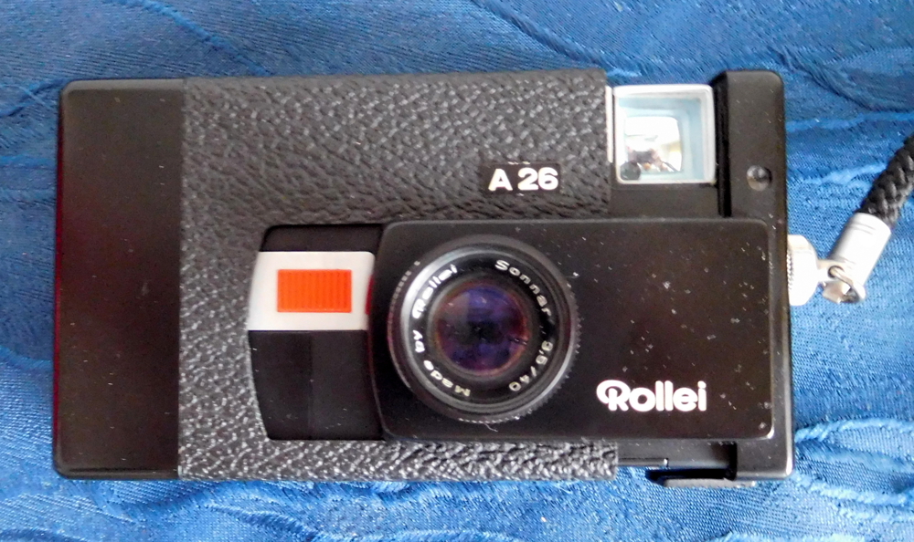 Rollei A26 mit Sonnar 3,5 40 mm - analoge Kamera