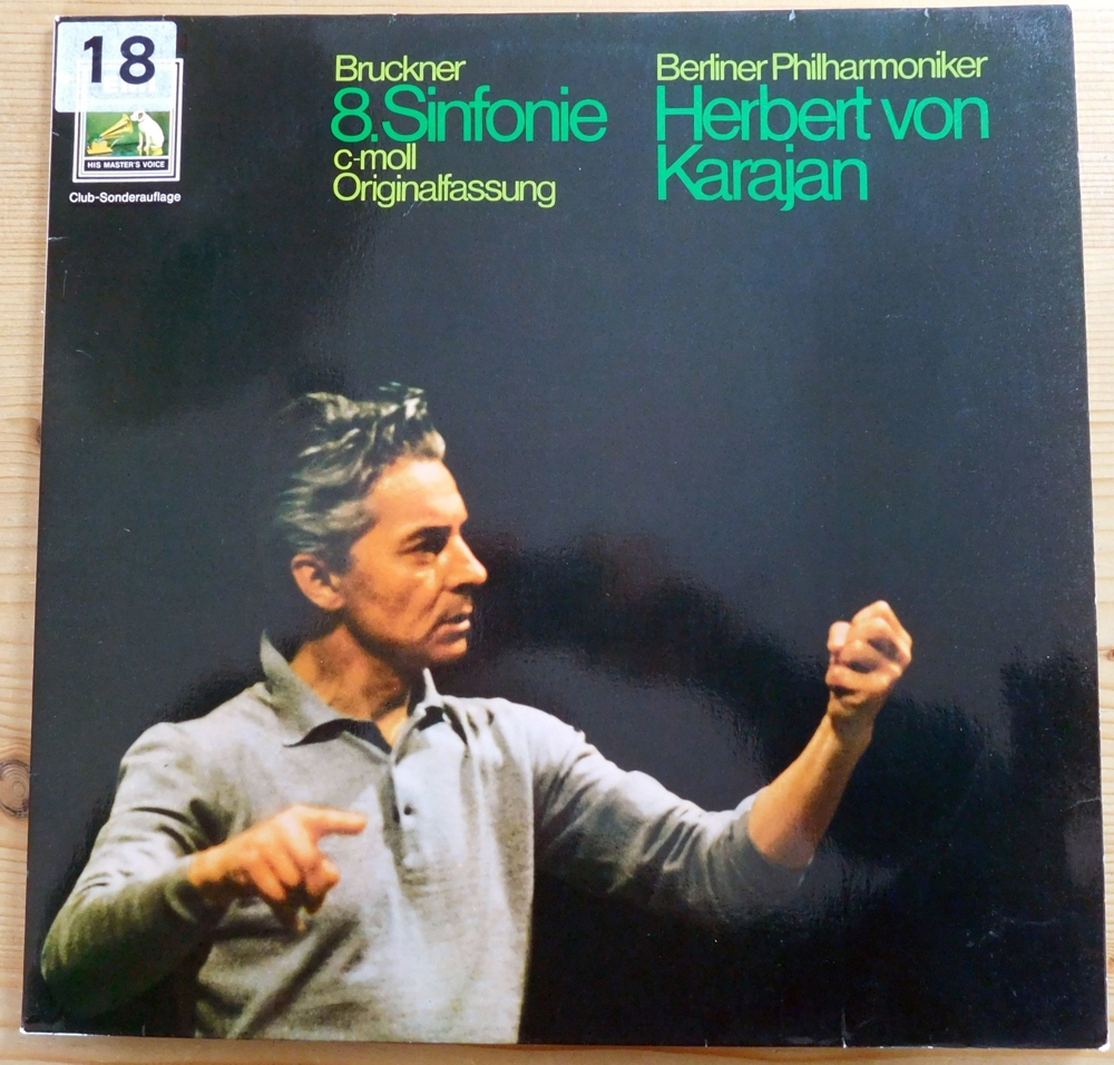 2 LP`s Bruckner 8. Sinfonie c-moll Originalfassung