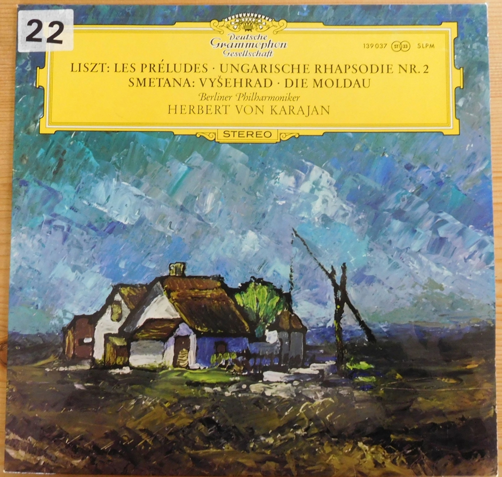 LP Liszt: Les Preludes Ungarische Rhapsodie Nr. 2