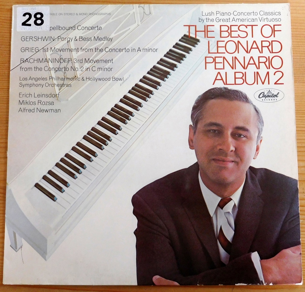 LP The Best of Leonard Pennario Album 2