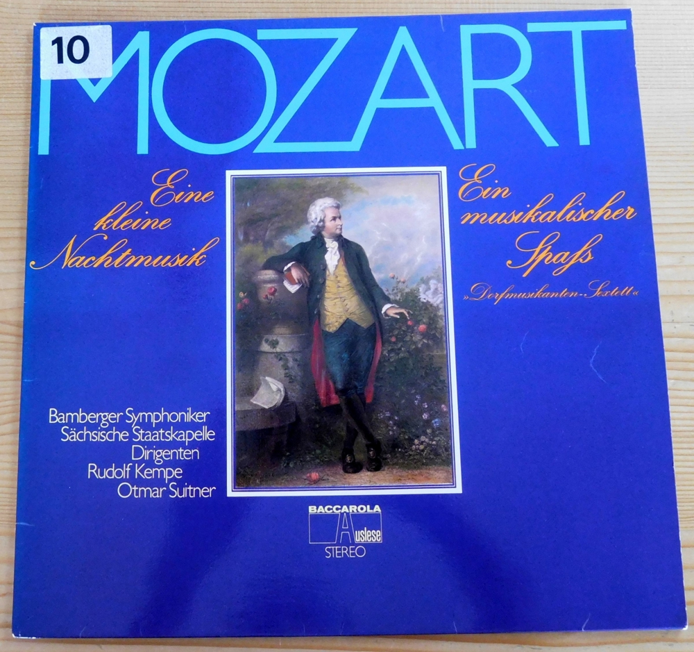 LP Mozart Eine kleine Nachtmusik - Ein musikalischer Spaß