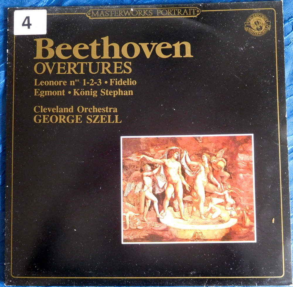 LP Beethoven Overtures CBS 60255
