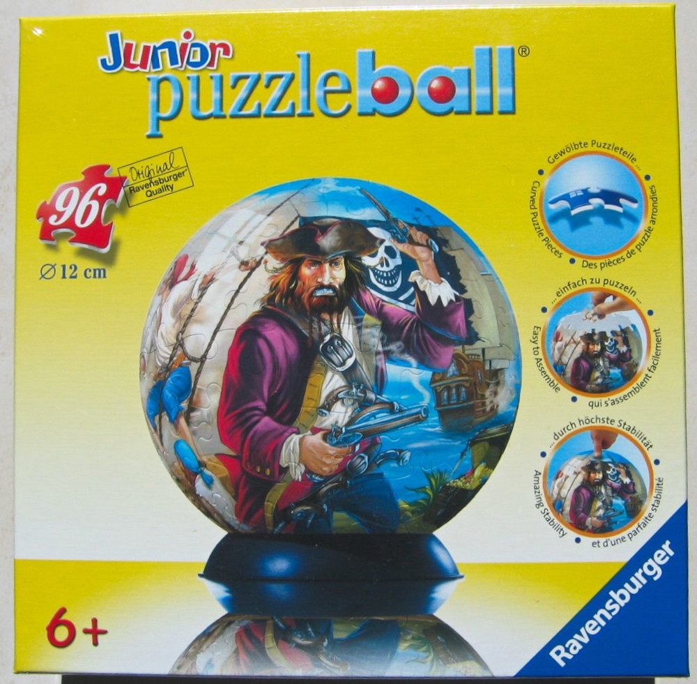Ravensburger Junior Puzzleball Nr. 11 382 8 Piraten NEU
