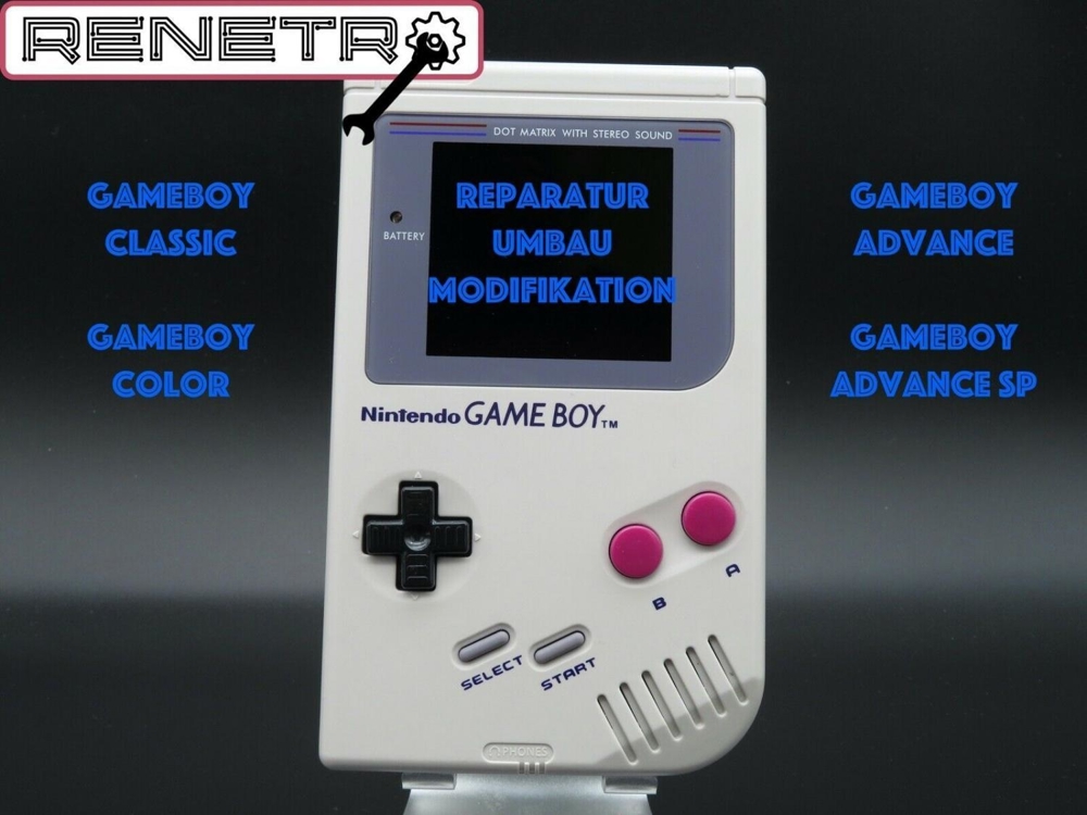 Reparatur / Umbau von Gameboy (Classic, Color, Advance) Game Boy