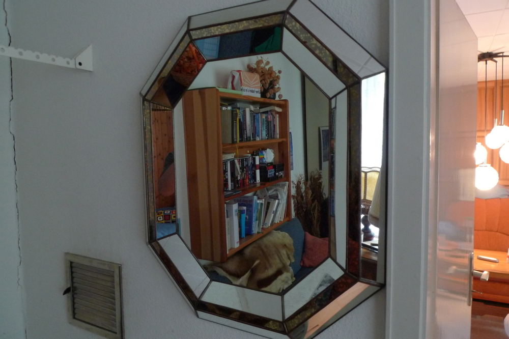 Spiegel achteckig
