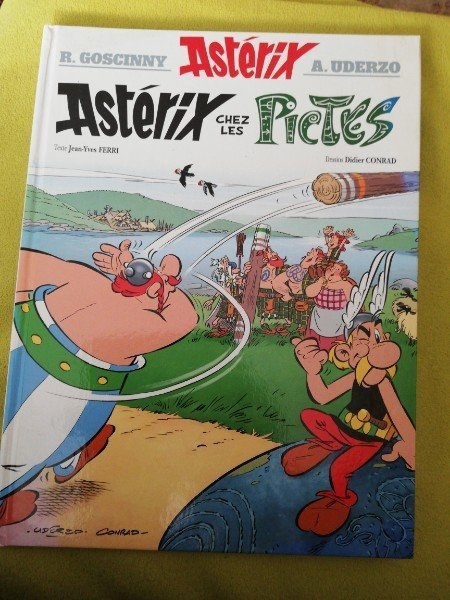 Asterix chez les Pictes Festeinband in Französisch 
