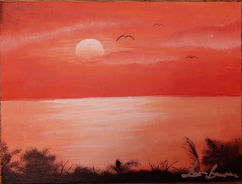 Bild / Gemälde Sunset