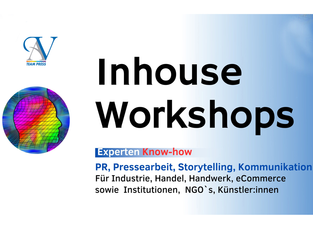 Experten Inhouse Workshops: Public Relations, Pressearbeit und Storytelling