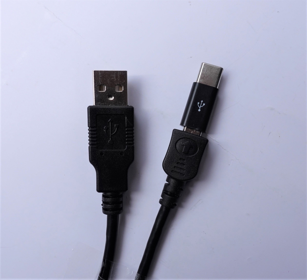 MICRO USB-C / USB-A Ladekabel Datenkabel mit Adapter auf USB C ** NEU **