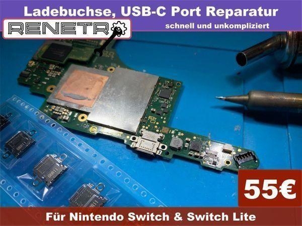 Nintendo Switch, Fehlercode 2101-0001, M92T36, USB-C Reparatur