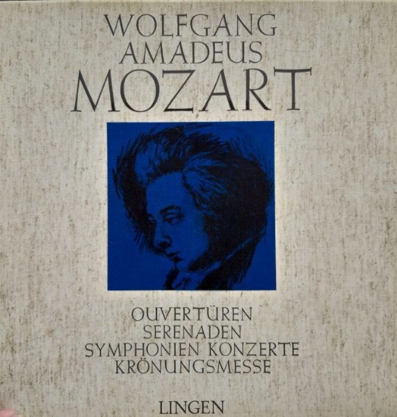 Mozart Schallplatten "Ouvertüren - Serenaden - Symphonien - Konzerte - Krönungsmesse"5 LPs