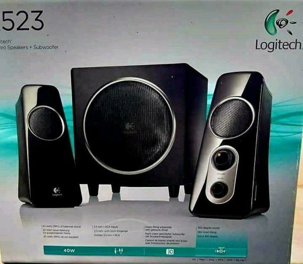 LOGITECH Lautsprecher System Z523 mit Subwoofer