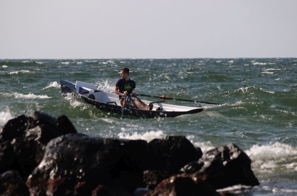Coastal Surf Rower, Ruderboot für Strand und Küste