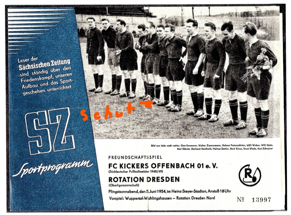 Kickers Offenbach e. V Freundschaftsspiel - Bild