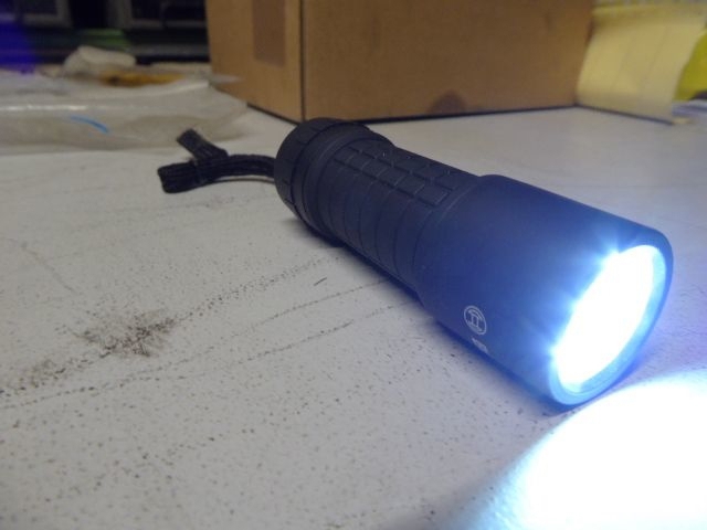 Taschenlampe und Fahrrad-LED-Lampe 10 Lux