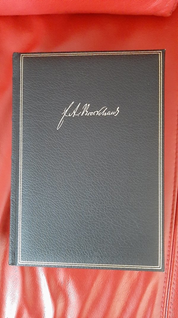 Brockhaus Goldschnitt-Ausgabe in 12 Bänden