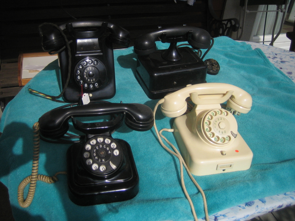 Alte Telefonapparate