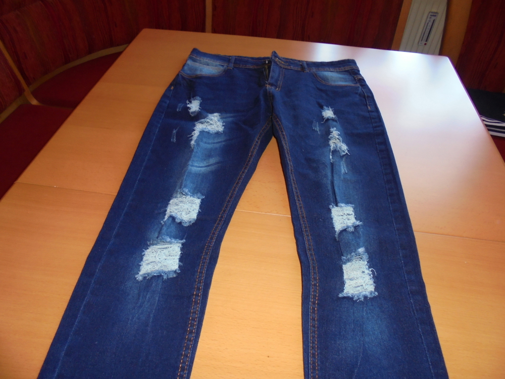 NEU: Damen Stretch Jeans blau Gr. M