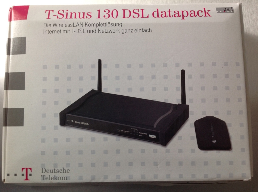 T-Sinus 130 DSL datapack