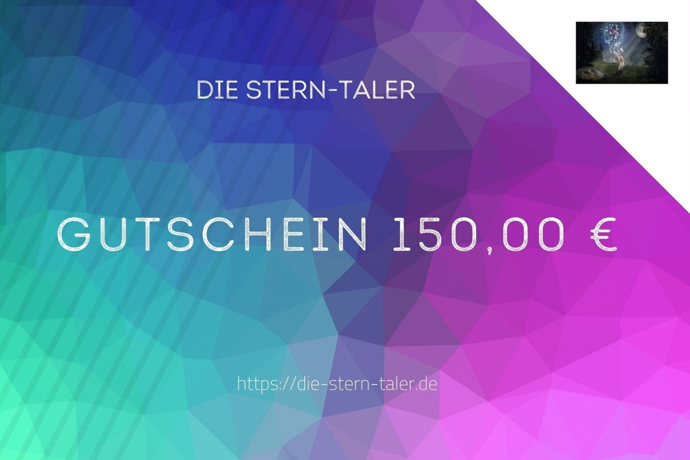 Stern-Taler-Gutschein 150 EUR