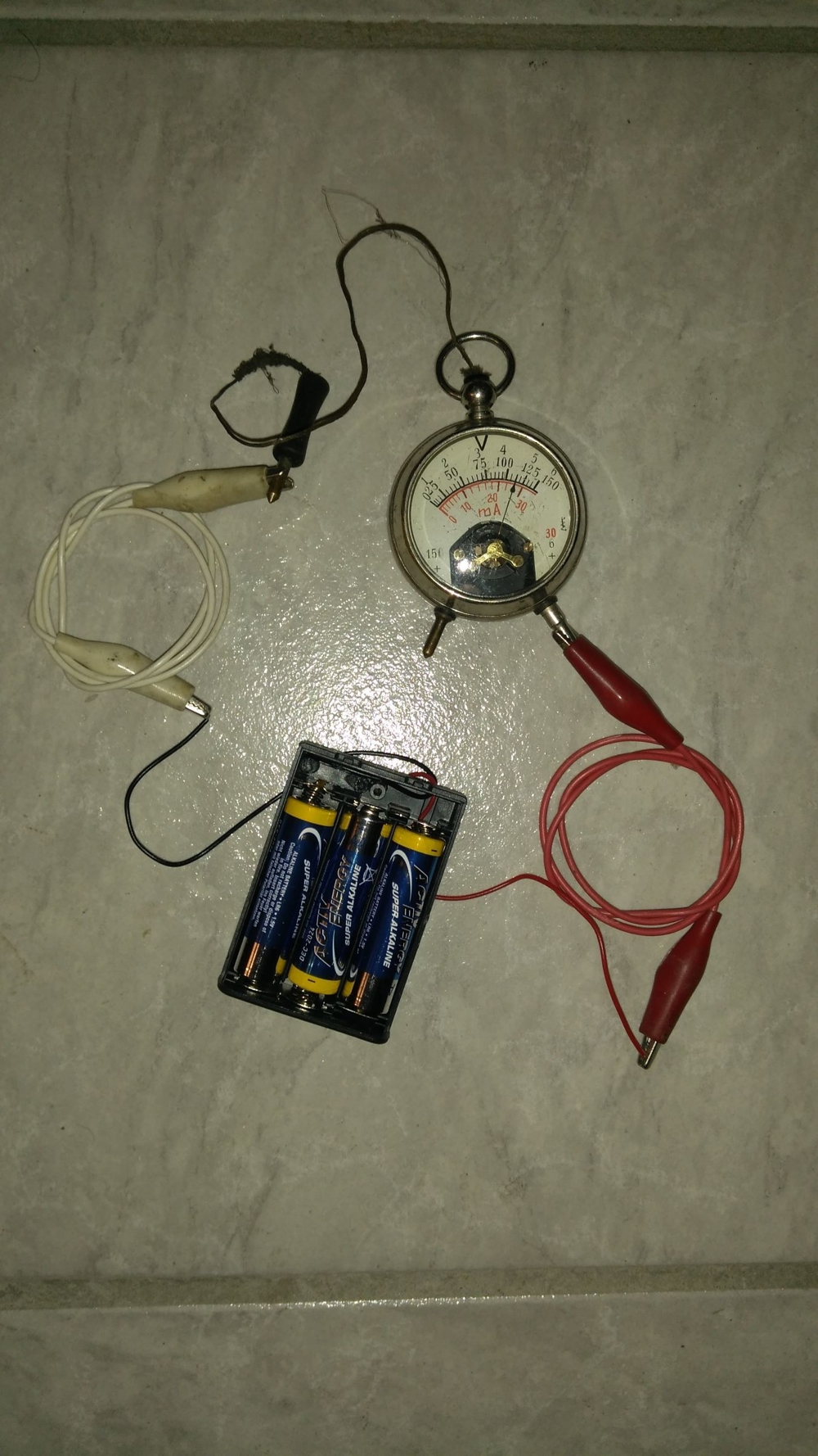 Taschenvoltmeter Radio-Voltmeter, Amperemeter, Meßgerät