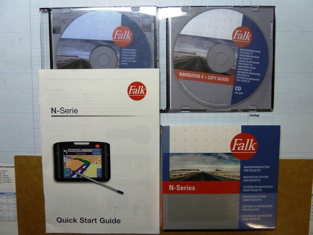 Falk N-Serie Navigations-Software Navigator 4 + City-Guide