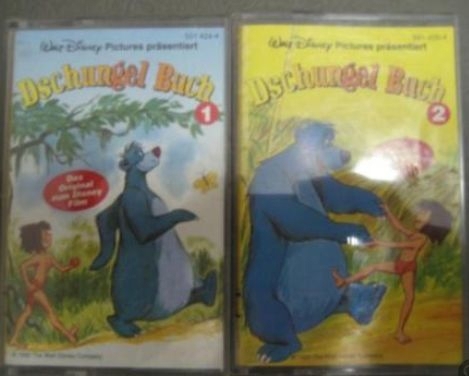 Dschungelbuch 1+2 Cassette
