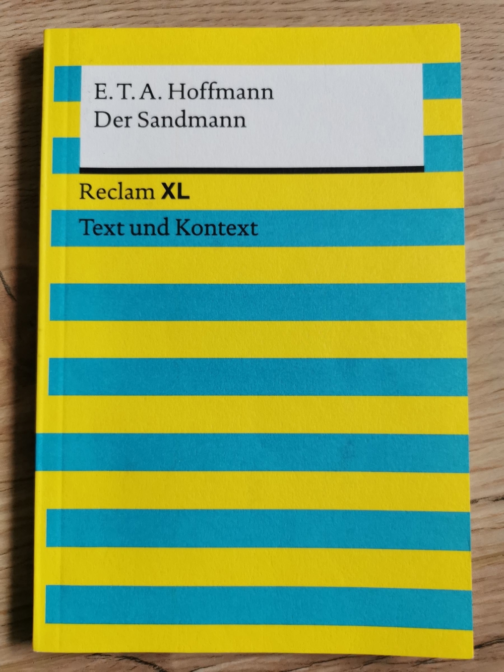 Verkaufe Buch von E.T.A. Hoffmann: Der Sandmann, Taschenbuch, Reclam XL