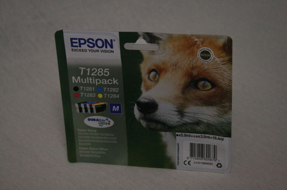 Epson Multipack 4 Farben T1285 DURABrite Ultra Ink Druckerpatrone