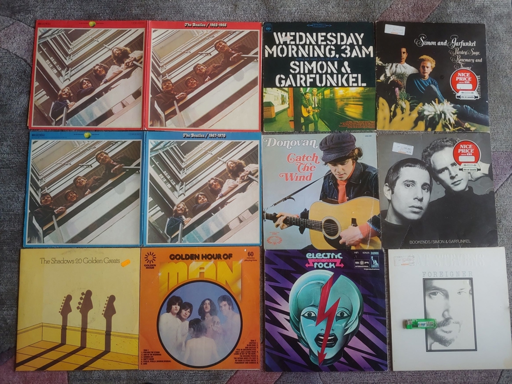 LPs als besonderes Geschenk zu verkaufen, Pink Floyd, Beatles und viele mehr, auch Klassik.