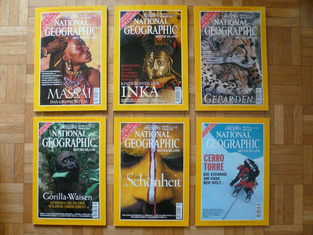 National Geographic Deutschland Magazine 10/1999 - 06/2007