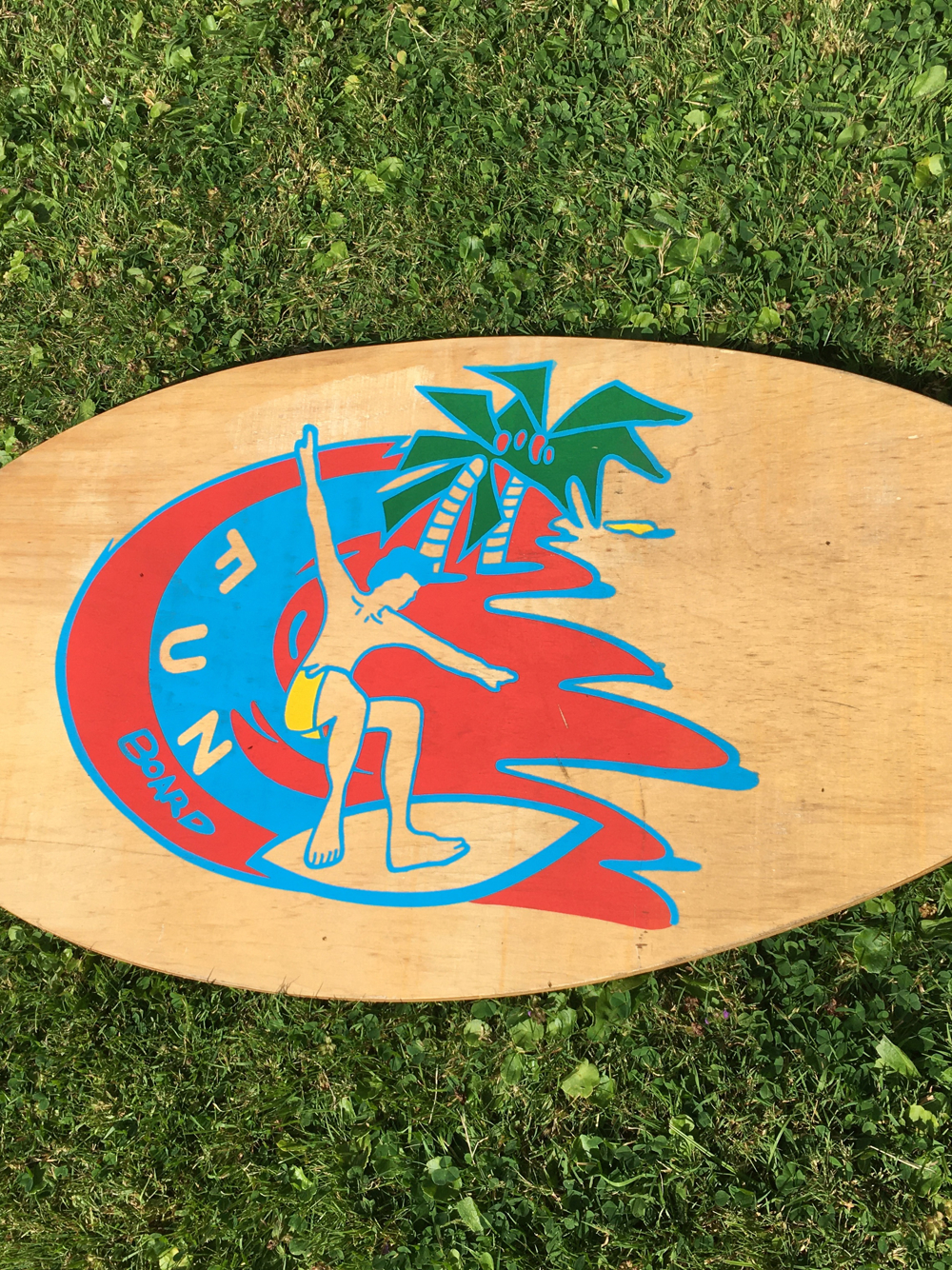 Fun-Board für den Strand-Urlaub (Mini-Sufbrett)