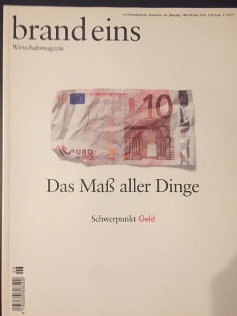 "brand eins" Wirtschaftsmagazin 12 Ausgaben 2014 komplett "brand eins" Wirtschaftsmagazin 12 Ausgaben 2014 komplett