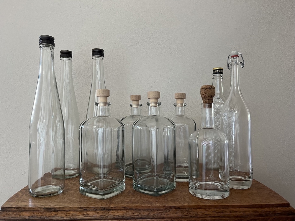 Glasflaschen 10 Stück - zus. 5 Euro