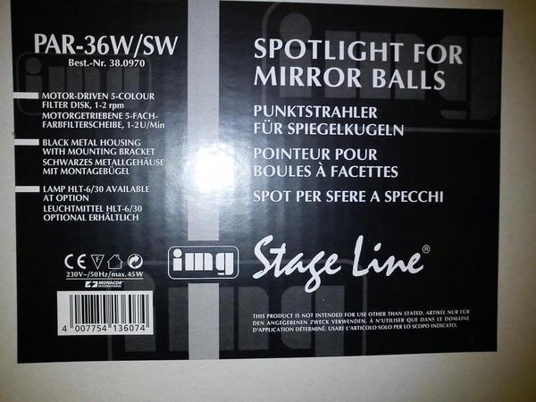 Mirror Ball 30cm von IMG Stage Line (original verpackt) L38.0060A