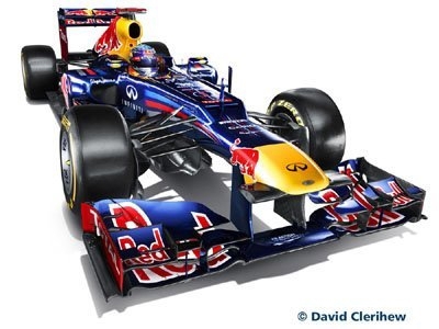 Red Bull Formel 1 Rennwagen mit Kompletten Bausatz! 1:7 !