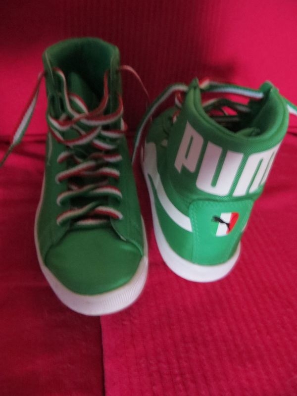 High Top Sneaker Puma Apfelgrün
